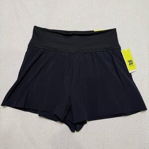 NWT All in Motion Black Athletic 2 in 1 Shorts Size Medium